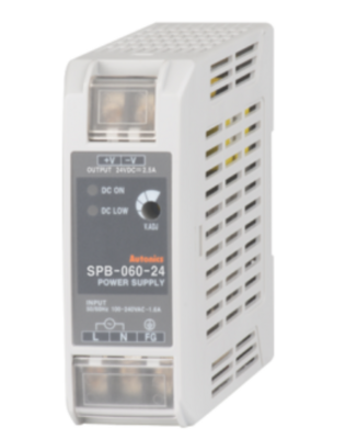 POWER SUPPLY, DIN RAIL MOUNTING, SWITCHING&lt;BR&gt;12 VDC OUTPUT, 60 WATTS, 5 AMP 100-240 VAC INPUT